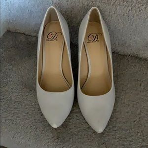 Dove Grey Heels